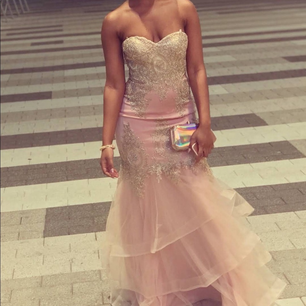 Light Pink Prom/Ball Gown